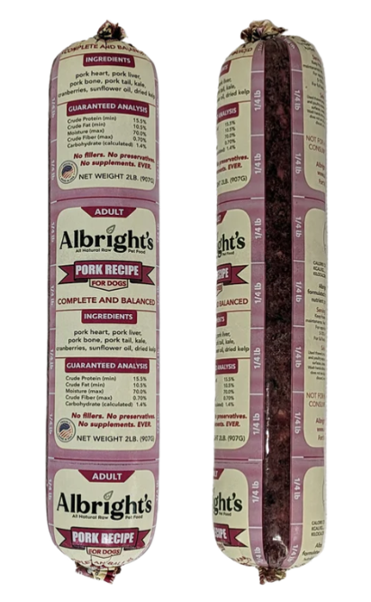 Albright's Pork/Veggie