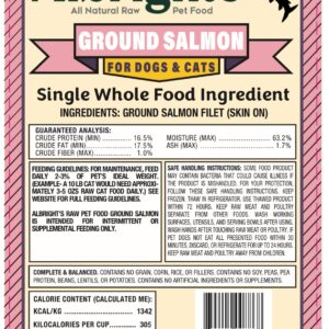 Albright's - Ground Salmon Prey Model for Dogs & Cats